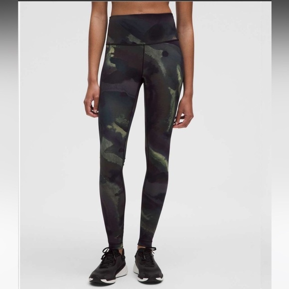 Lululemon Wunder Train High-Rise‎ Tight 28" Ink Islands Burnside Multi Si… - Picture 2 of 4